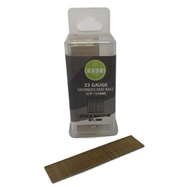 Imagem de Cadex Pregos Brad galvanizados de calibre 23/15-4M com 4000 fixadores por caixa, 15 mm
