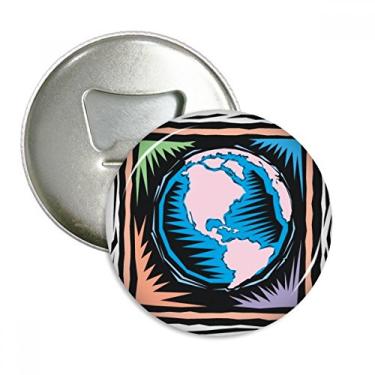 Imagem de Emblema multifuncional com emblema de ímã de geladeira, elemento mexicano com gravação e elemento mexicano da terra azul misterioso