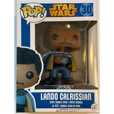 Imagem de Funko Pop! Star Wars: Lando Calrissian #30 Vinyl Bobble-Head Figure (Bundled with Pop BOX PROTECTOR CASE)