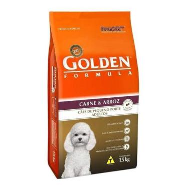 Imagem de Ração Golden Para Cachorro Adulto De Raça Pequena Carne 15Kg - Golden