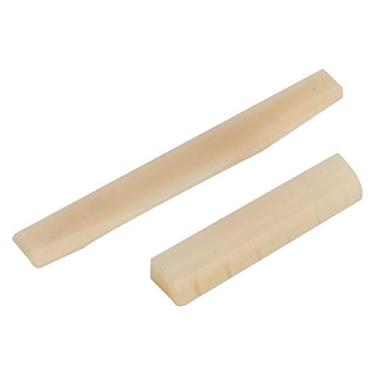 Imagem de Guitar Nut Guitar Saddle Nut Excelente estabilidade Superfície elegante Economia Desempenho conveniente para guitarras Folk.(primary color)