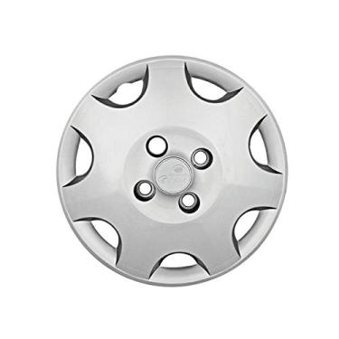 Imagem de Calota Aro Grid 13 Modelo Gm Celta 06 Prata Cubo Baixo Fixacao Parafuso Grid 118Cbptau.