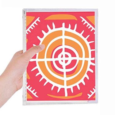 Imagem de Caderno de civilização antiga alvo do México Totems de folhas soltas diário recarregável artigos de papelaria