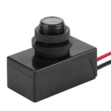 Imagem de Taidda- Interruptor fotoelétrico, 8V50Vdc Interruptor de controle de lâmpada de rua 18Awg105 ° C 150Mm / 5,91 pol. Interruptor de controle automático LED, para lâmpada de rua