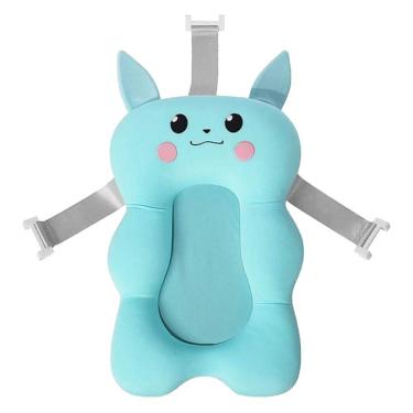 Imagem de Almofada para Banho do Bebê de Suporte para Banheira Infantil Universal com 3 Alças de...
