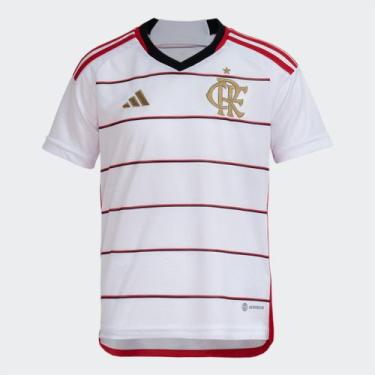 Imagem de Camisa Flamengo Infantil Ii 23/24 S/N Torcedor Adidas Masculina