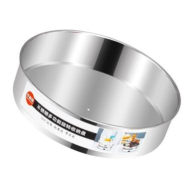 Imagem de Cabilock 1Pc Bandeja De Armazenamento Giratória Estojo De Armazenamento De Cozinha Estojo De Armazenamento Multifuncional Placa De Armazenamento Bandeja De Armazenamento De Cozinha Estojo