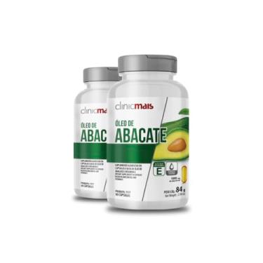 Imagem de Kit 2 Óleo de Abacate Clinic Mais 60 Cápsulas 1000mg 84g