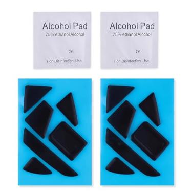 Imagem de MOUDOAUER Conjunto de 2 adesivos de substituição para pés de skate para Razer Basilisk Ultimate Mouse acessório de substituição