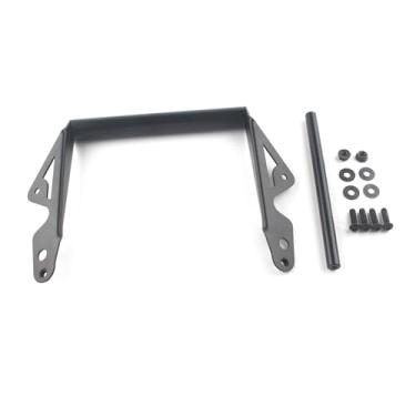 Imagem de FINMOKAL Suporte para celular celular placa GPS para Tricity 125 155 2014-2021 preto