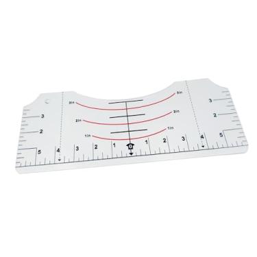 Imagem de Tachiuwa Guia de Régua de Camisetas para Materiais de Costura Artesanal, Prensa Térmica, Colocação de Vinil