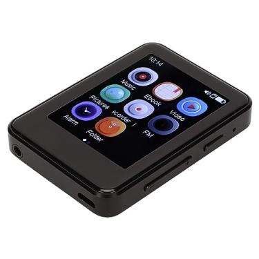 Imagem de Leitor de MP3 MP4 5.0 com função de rádio, gravação de vídeo, reprodução de vídeo HiFi sem perdas, leitor de música portátil para viagens (32 GB)