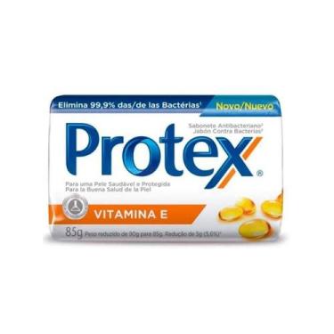 Imagem de Sabonete Protex Vitamina E Antibacteriano 85G Embalagem Com 12 Unidade