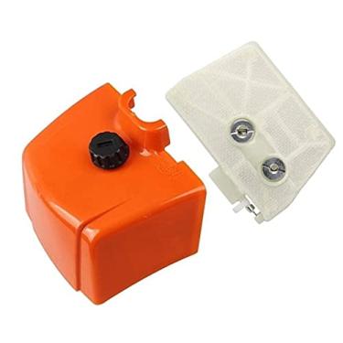 Imagem de Filtro de ar com tampa de filtro de ar de substituição para motosserra Stl 038 MS380 MS381 1119 120 1607 1119-120-1607