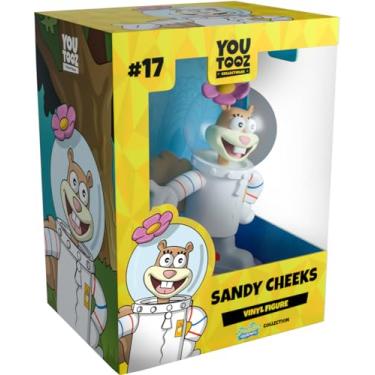 Imagem de Youtooz Bob Esponja Calça Quadrada Sandy Cheeks 12 cm, Boneco de Vinil Sandy Cheeks, Bochechas de Areia Colecionáveis da Coleção Bob Esponja Calça Quadrada Bob Esponja