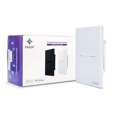 Imagem de EKAZA Interruptor Inteligente Dimmer, Branco, WiFi, 1 Canal, Painel Touch - EKAT-T3073WB