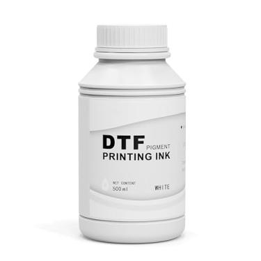 Imagem de Procoloredfun Tinta DTF branca, tinta para impressora de transferência premium para cabeças de impressão ET-8550, L1800, L805, R2400, P400, P800, XP15000 impressoras DTF profissionais direto para