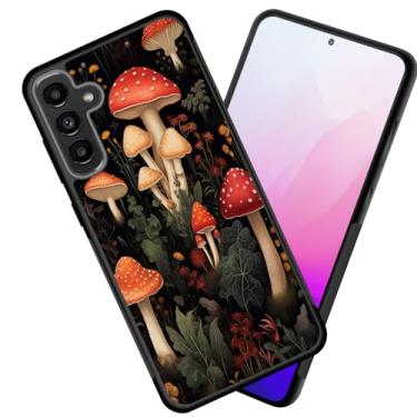 Imagem de smauncucn Capa para Galaxy A35 5G, fina, antiarranhões, bordas antiderrapantes, à prova de choque, capa protetora traseira de TPU para Samsung Galaxy A35 5G 6,6 polegadas 2024, cogumelos florestais