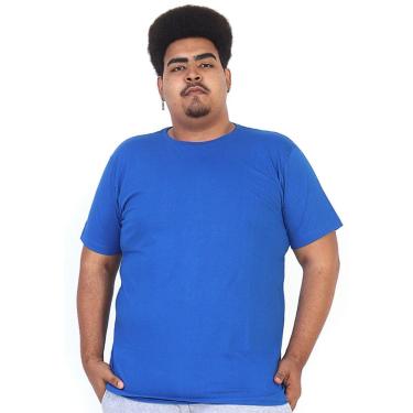 Imagem de Camiseta Plus Size Canal da Bota Lisa Básica Masculina-Masculino