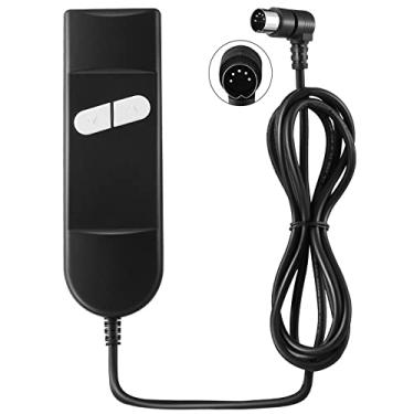 Imagem de Enmja Cadeira de elevação ou poltrona reclinável elétrica, 2 botões e 5 pinos de substituição para cadeira de elevação universal Okin Lazboy Action Limoss Pride Catnapper