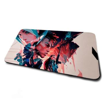Imagem de Mouse Pad Gamer Valorant Personagens - Império da Impressão, 60cm x 35
