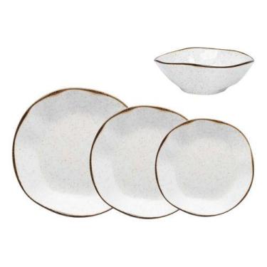 Imagem de Conjunto 16 Peças Ryo Maresia Pratos E Bowls Oxford - Oxford Porcelana