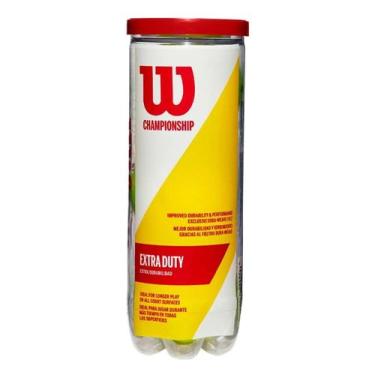 Imagem de Kit Tubo 3 Bolas de Tênis Championship Extra Duty Profissional Amador 