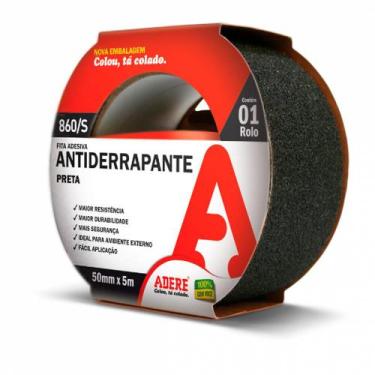 Imagem de FITA ANTIDERRAPANTE PRETA ADERE 860S 50mX0,5m