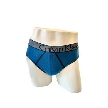 Imagem de Kit De 10 Cuecas Slip De Algodão Multicor - Diversas, G, Branco