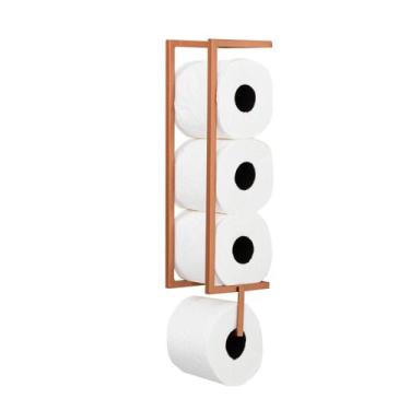 Imagem de Porta Papel Higiênico Estilo Industrial- Porta papel ferro - bitizatto