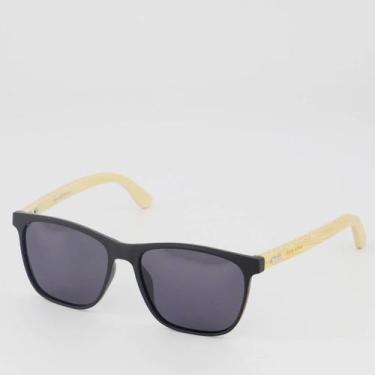 Imagem de Óculos de Sol Hang Loose Sunbathe Preto, Único