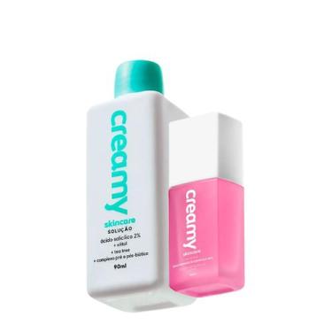 Imagem de Kit Creamy Ácido Salicílico Solução Tônica Antiacne e Niacinamide B Co