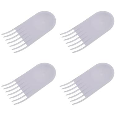 Imagem de LBTODH 4 peças de pente de limpeza para cortador de vegetais de plástico, ferramenta de limpeza, cortador de cozinha, garfos de limpeza para a maioria dos picadores de vegetais