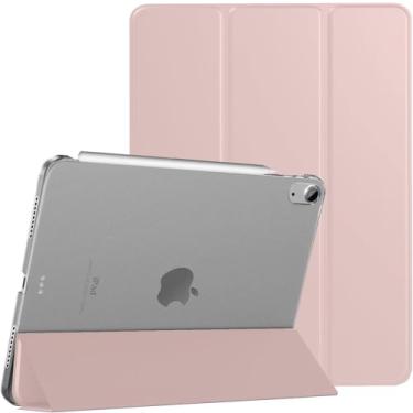 Imagem de DuraSafe Cases Capa protetora para iPad Mini 6ª geração 2021 8.3 [Mini 6] MK893LL/A MLX43LL/A MK8E3LL/A MK8C3LL/A MK8C3LL/A Slim Lightweight Protective PC Dual Angle - Rosa claro