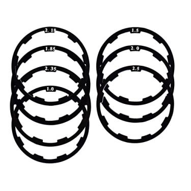 Imagem de Lotatheta Arruela de volante de bicicleta, espaçador, cassete, fone de ouvido, gaxeta, suporte inferior, eixo do volante para bicicleta de estrada MTB, 1 mm, 1,5 mm, 1,85 mm, 2,18 mm, 2,18 mm, 2,35