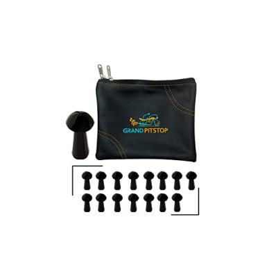 Imagem de GRAND PITSTOP Plugues de cogumelo de substituição para kit de reparo de perfuração de pneu sem câmara - para carros, motocicletas - plugues de reposição (15 plugues)