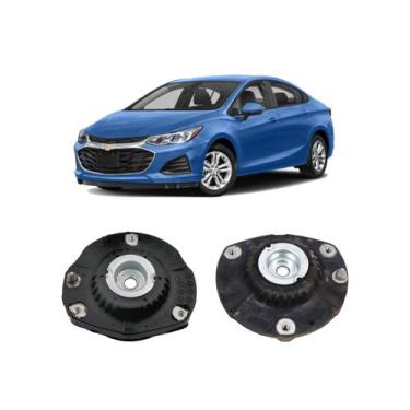 Imagem de Par Batente Amortecedor Dianteiro Cruze Sedan 2018 2019 2020 - QualyKi