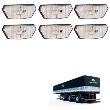 Imagem de 6 Lanterna Diamante Librelato LED Cristal Saída Fios - DW Componentes