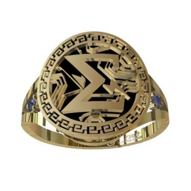 Imagem de Anel de Formatura Engenharia da Computação em Ouro 18K - Vieira Cruz J