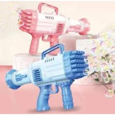 Imagem de  Bazooka Lança Bolha De Sabão 32 Furos - artbrink, Rosa