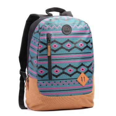 Imagem de Mochila Feminina Étnica 14049 Faculdade Escolar Resistente - Seanite, 