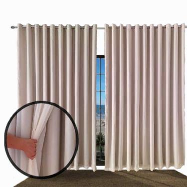 Imagem de Cortina Blackout Paris Corta Luz 4,00 x 2,30 forro blecaute - Bravin C