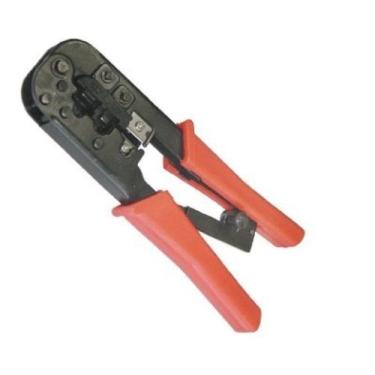 Imagem de Alicate Crimpar Com Catraca RJ45 RJ11 GC-568R FK