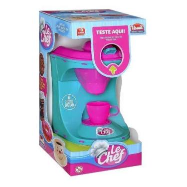 Imagem de Cafeteira Le Chef Menina Som E Luz Usual Plastic Cod 411