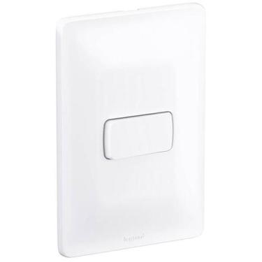 Imagem de Interruptor Legrand Pial Zeffia - 10A250V - Branco - 680100