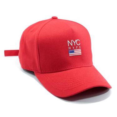 Imagem de Boné Nyc Bandeira Eua Hype Fitão Snapback Envio Imediato - Use Young, 