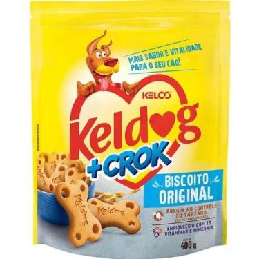 Imagem de Biscoito Keldog +Crok Original Para Cães Adultos 400g - Kelco, Origina