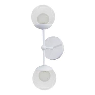 Imagem de Arandela Jabuticaba Monza Com 2 Esferas/bola/globo Vidro - LuminaLux, 