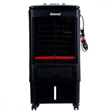 Imagem de Climatizador de Ar Amvox Umidifica e Ventila 18L 95W 110V Preto - ACL 018