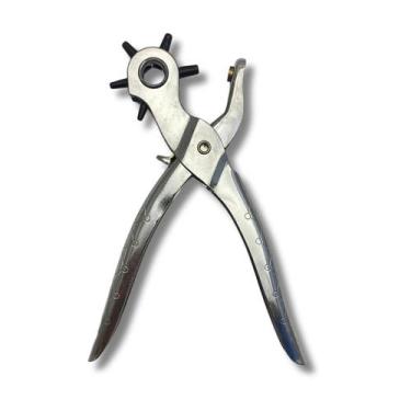 Imagem de Alicate Furador Vazador Couro EVA 6 Furos 2,5 até 5mm Cinto Chinelo Ar